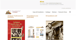 Desktop Screenshot of elcandelario.com